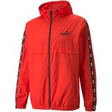 Puma ESS+TAPE Windbreaker Men's Jacket Red 847477 11 #1