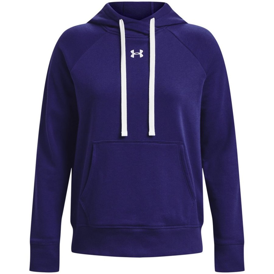 Women's Under Armour Rival Fleece HB Hoodie navy blue 1356317 468 #1