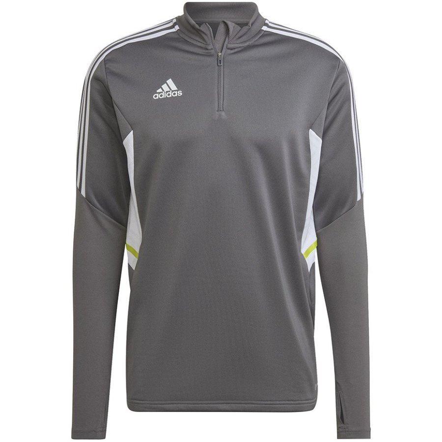 adidas Condivo 22 Training Men's Sweatshirt 1/2 zip gray-white HD2312 #1