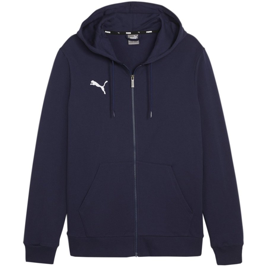 Puma Team Goal Casuals Hooded Navy Blue 658595 06 #1