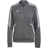 adidas Condivo 22 Track Jacket Full Zip Women's Sweatshirt Grey-White HD2280 #1