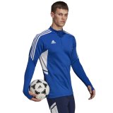 adidas Condivo 22 Training Men's Sweatshirt 1/2 zip blue-white HA6271 #1