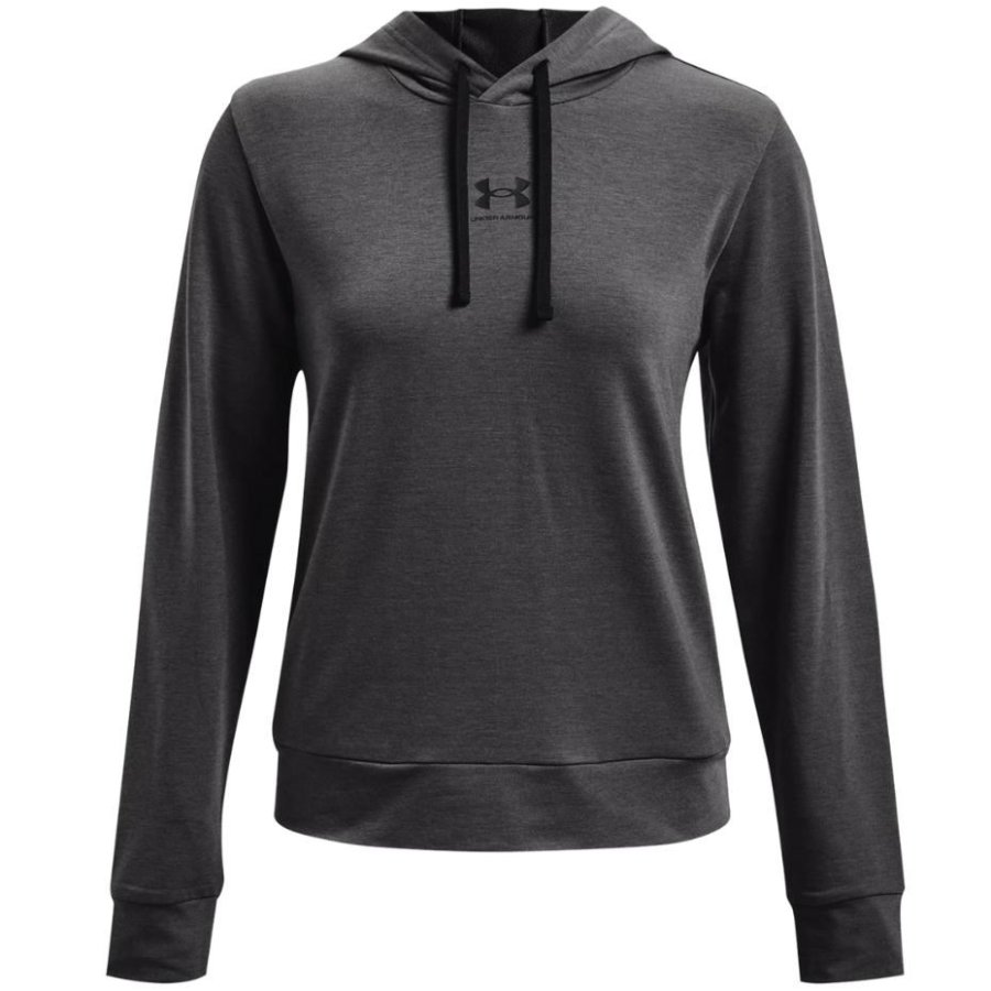 Under Armour Rival Terry Hoodie Graphite 1369855 010 #1