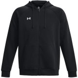 Under Armour Men's Rival Fleece FZ Hoodie black 1379767 001 #1