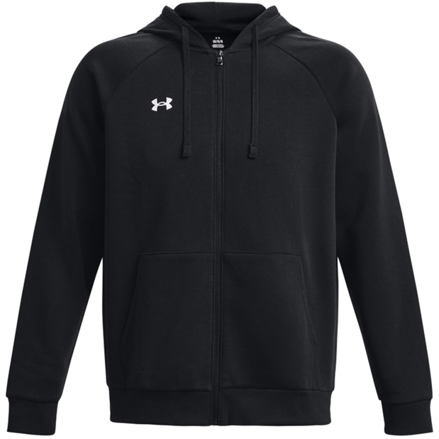 Under Armour Men's Rival Fleece FZ Hoodie black 1379767 001 #1