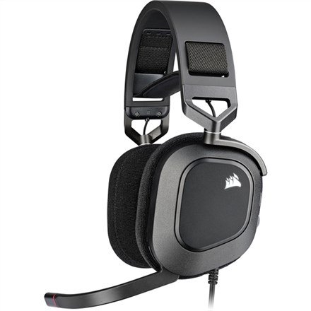 Corsair HS80 RGB USB Headset Ledningsf�rt H�ndholdt Spil Kulfiber #2