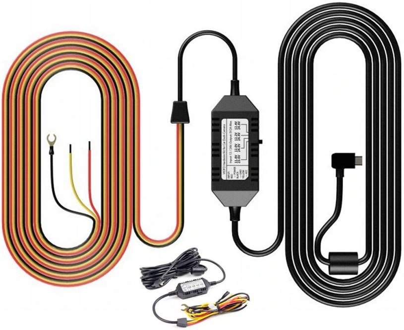 VIOFO HK3 USB-kabel Mini-USB B Sort, Rd, Gul #2