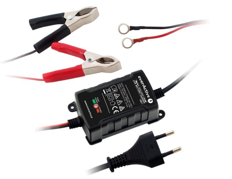 Everactive CBC-1 batterioplader til kretj 6-12 V Sort #2