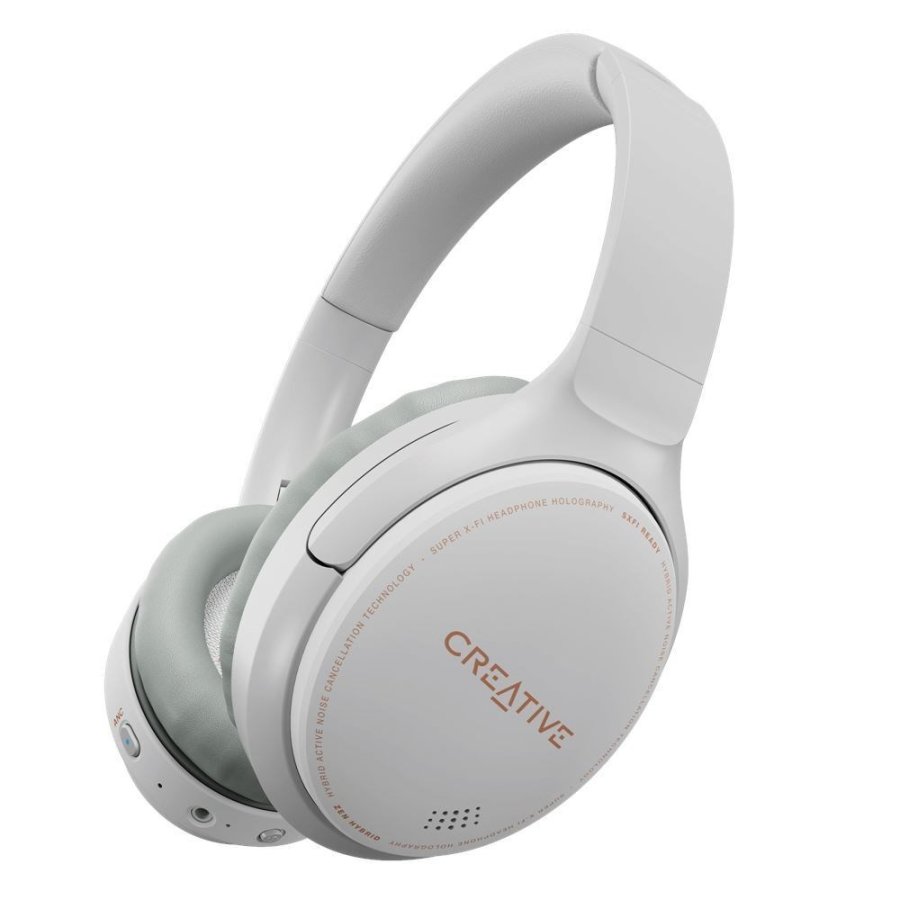Creative Labs ZEN Hybrid Headset Kabel & trdls Opkald/musik Bluetooth Hvid #2