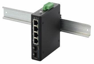 ISFG64 PULSAR Industrial Switch (4xPoE, 2xSFP) #1