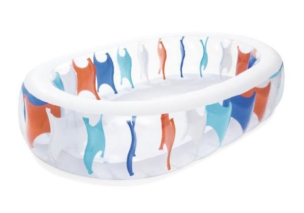 Bestway 54066 swimmingpool til over jorden Oppustelig pool Oval 542 L Flerfarvet #2