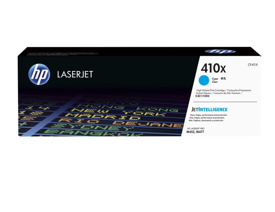 HP Original 410X LaserJet-tonerpatron med hj kapacitet, cyan #2