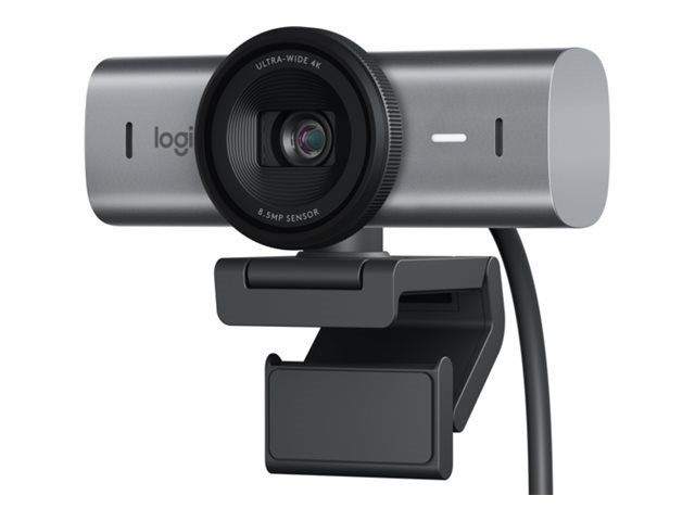 Logitech 960-001530 webcam 8,5 MP 4096 x 2160 pixel USB 3.2 Gen 1 (3.1 Gen 1) Aluminium, Sort #2