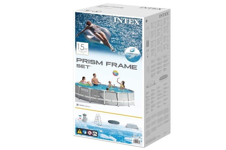 Pool Aftageligt Intex Prism Frame 24.311 l 549 x 122 cm #2