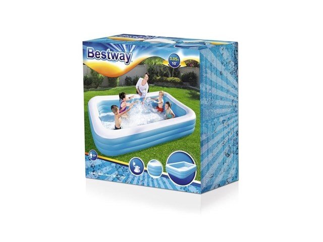 Inflatable pool 3kom 305x183x56cm B54009 #1