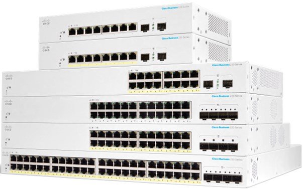 Cisco CBS220-8FP-E-2G-EU netvrksswitch Administreret L2 Gigabit Ethernet (10/100/1000) Strm over Ethernet (PoE) Hvid #2