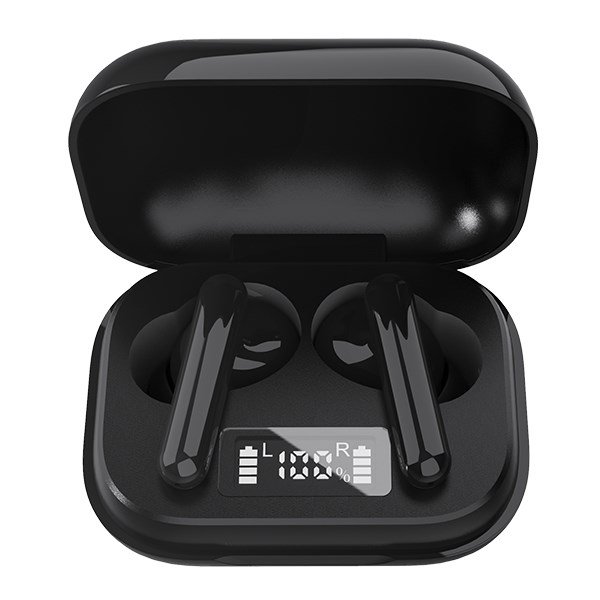 Denver TWE-38BLACK hovedtelefoner/headset Trdls I rerne Opkald/musik Bluetooth Sort #2