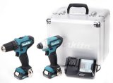 Makita CLX224X power tool combo kit Battery #2