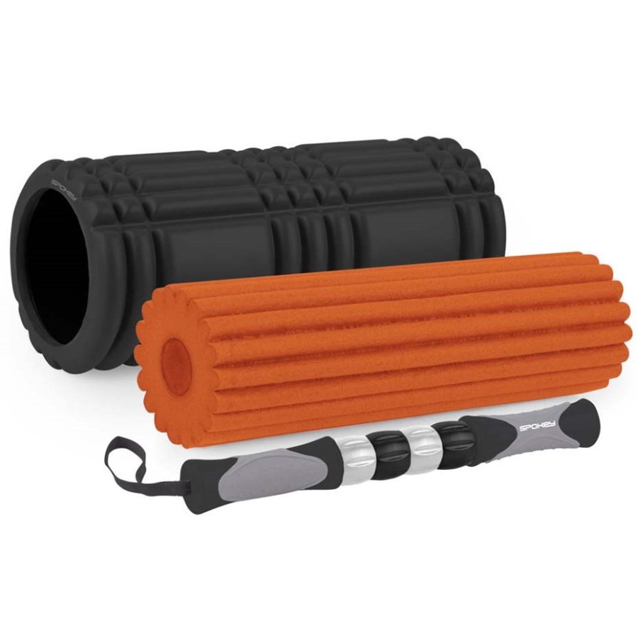 Roller 3in1 Spokey Mixroll orange-black 928939 #1