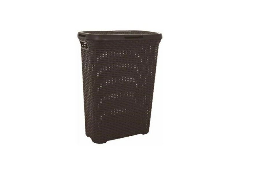 Curver NATURAL STYLE vasketjskurv 40L DarkBrown #3