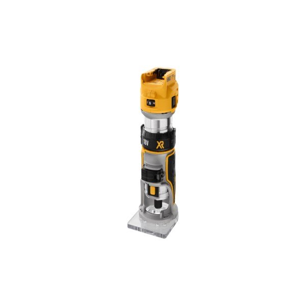 DeWALT DCW604NT-XJ router og overfrser Sort, Gul 25500 rpm #2