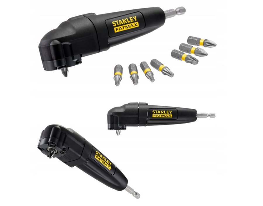 FASTGRELSE AF HJRE VINKEL STANLEY STA88582-XJ + IMPACT BITS #2