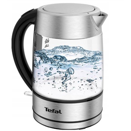 Tefal KI772D elkedel 1,7 L 2400 W Rustfrit stl, Transparent #1