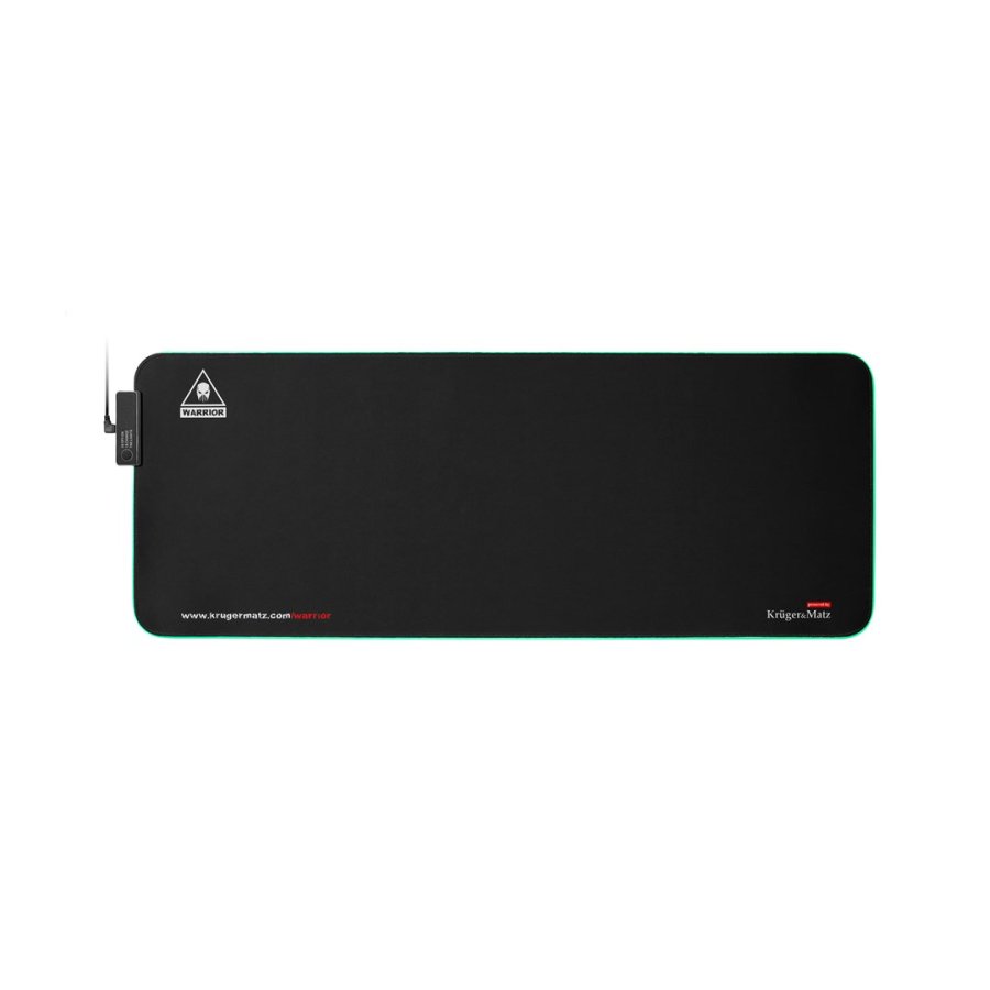 Kruger & Matz Warrior LED 790x300 musemtte Gaming musemtte Sort #2