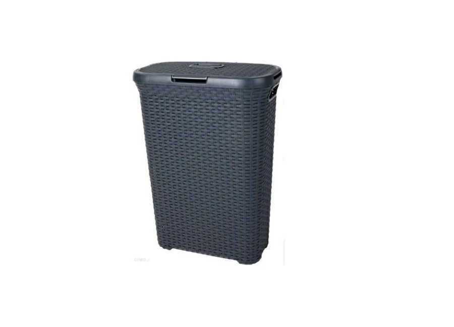 Curver Style 2045061 Plstico Cesta de lavadero Antracita 40L #1