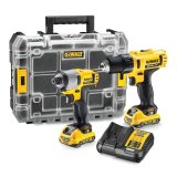 DeWALT DCK211D2T-QW elvrktj kombinationsst Batteri #3