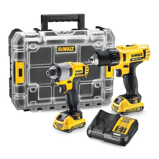 DeWALT DCK211D2T-QW elvrktj kombinationsst Batteri #3