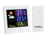 Greenblue GB521W digital vejrstation Hvid Vekselstrm/batteri #2