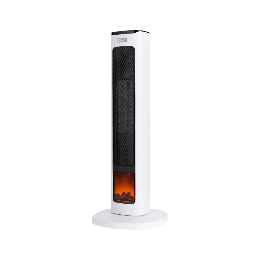 PTC 1000/2000W kolonneventilator med pejseimiteringsfunktion (fjernbetjening) #4