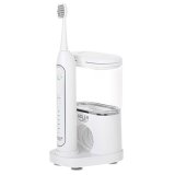 Adler | 2-in-1 Water Flossing Sonic Brush | AD 2180w | Rechargeable | For adults | Number of brush heads included 2 | Number of teeth brushing modes 1 | White #1