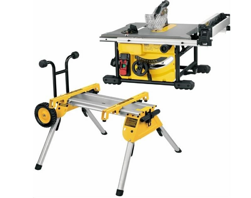 DEWALT Tischkreissaege 210 mm m. Untergestell #1