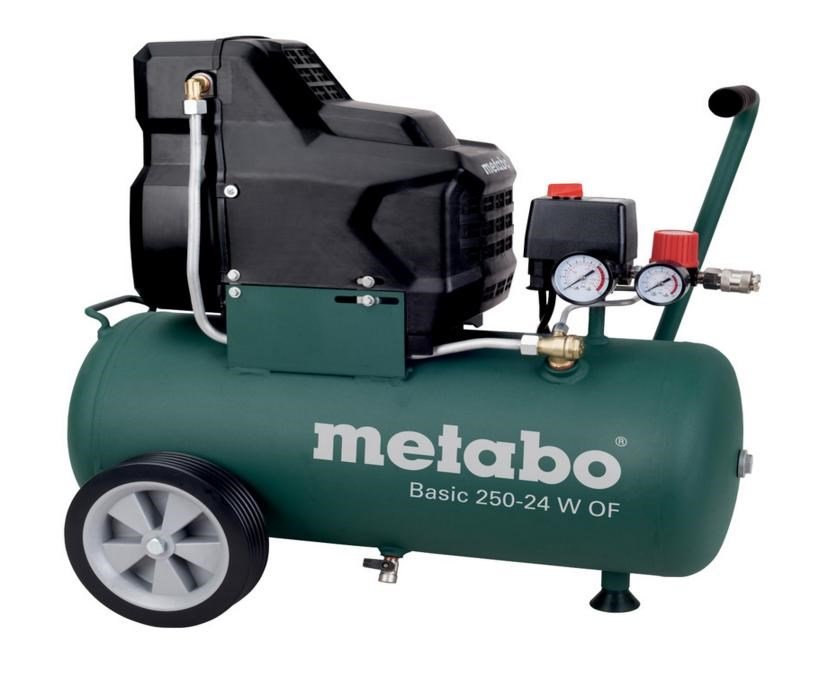 METABO oliefri kompressor 230V 24L BASIC #2