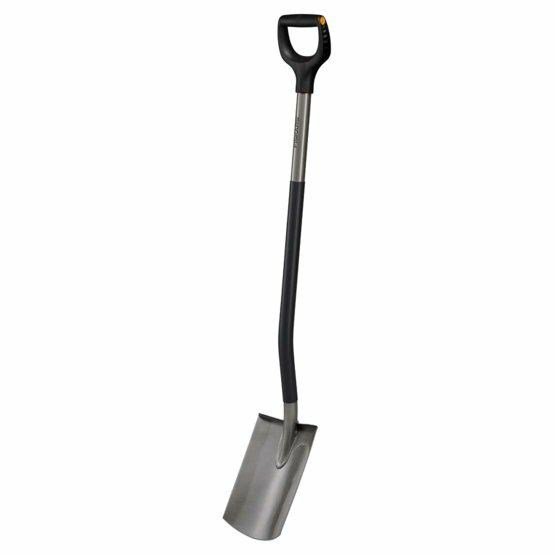FISKARS ERGONOMIC STRAIGHT SPADE GREY (1025375) #1