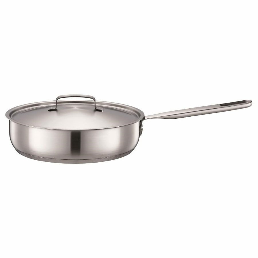 FS. CHEF'S FRYING PAN 26 CM WITH LID ALL STEEL #1