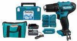 MAKITA. SCREWDRIVER 12V 1x2.0Ah DF333DWAX6 MAKPAC 3 + ACCESSORIES #1