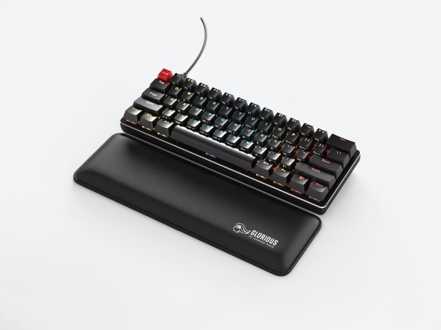 Glorious Keyboard Wrist Rest Slim - Compact, black #1
