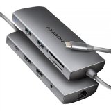 Axagon HMC-8HLSA dockingstation Ledningsfrt USB 3.2 Gen 1 (3.1 Gen 1) Type-C Gr #2