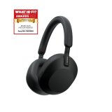 Sony WH-1000XM5 Headset Kabel & trdls Opkald/musik Bluetooth Sort #2