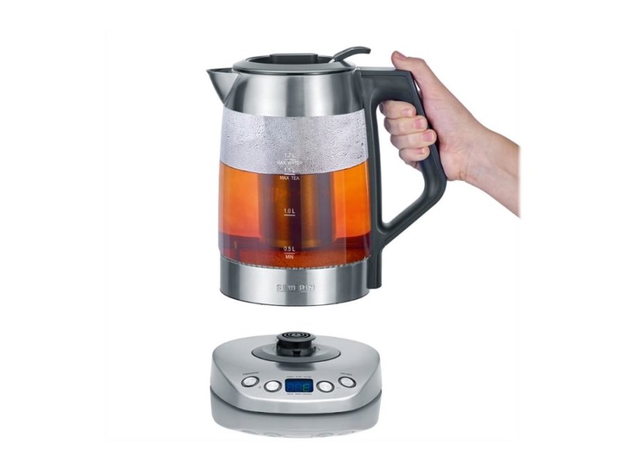 Severin WK 3479 elkedel 1,7 L 3000 W Sort, Rustfrit st�l #2