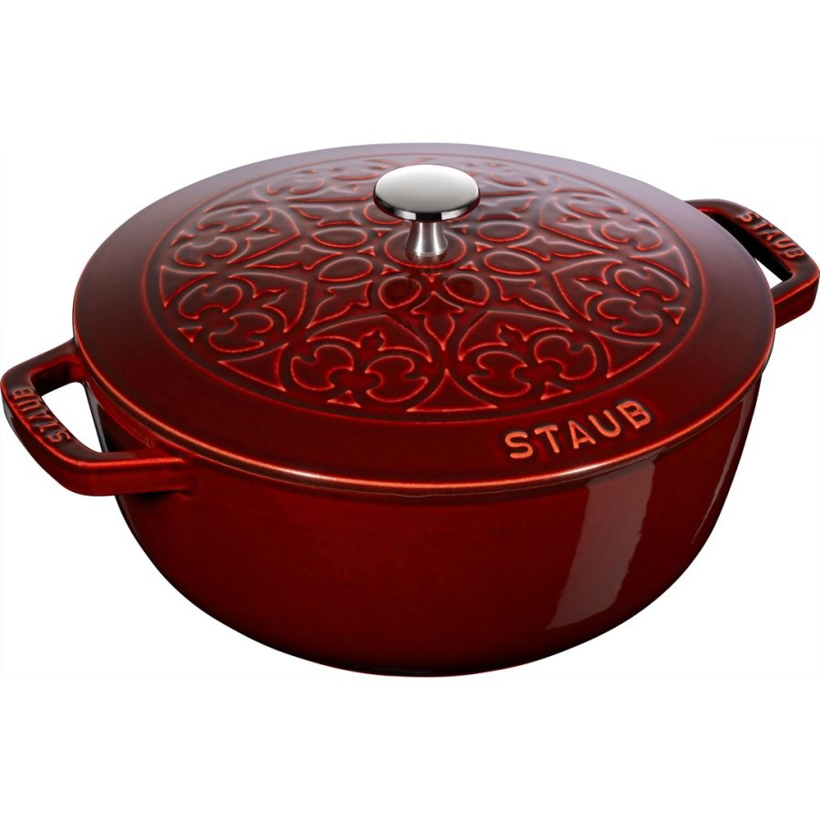 Round cast iron pot lily Staub - 3.5 ltr, Grenadine #1