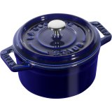 Staub Mini Round Cast Iron Pot - 250 ml, Blue #1