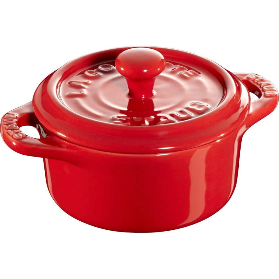 STAUB GIFT GIVING Mini cocotte round 200 ml, red #1