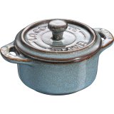 Staub Mini Cocotte Round - 200ml, Antique Turquoise #1