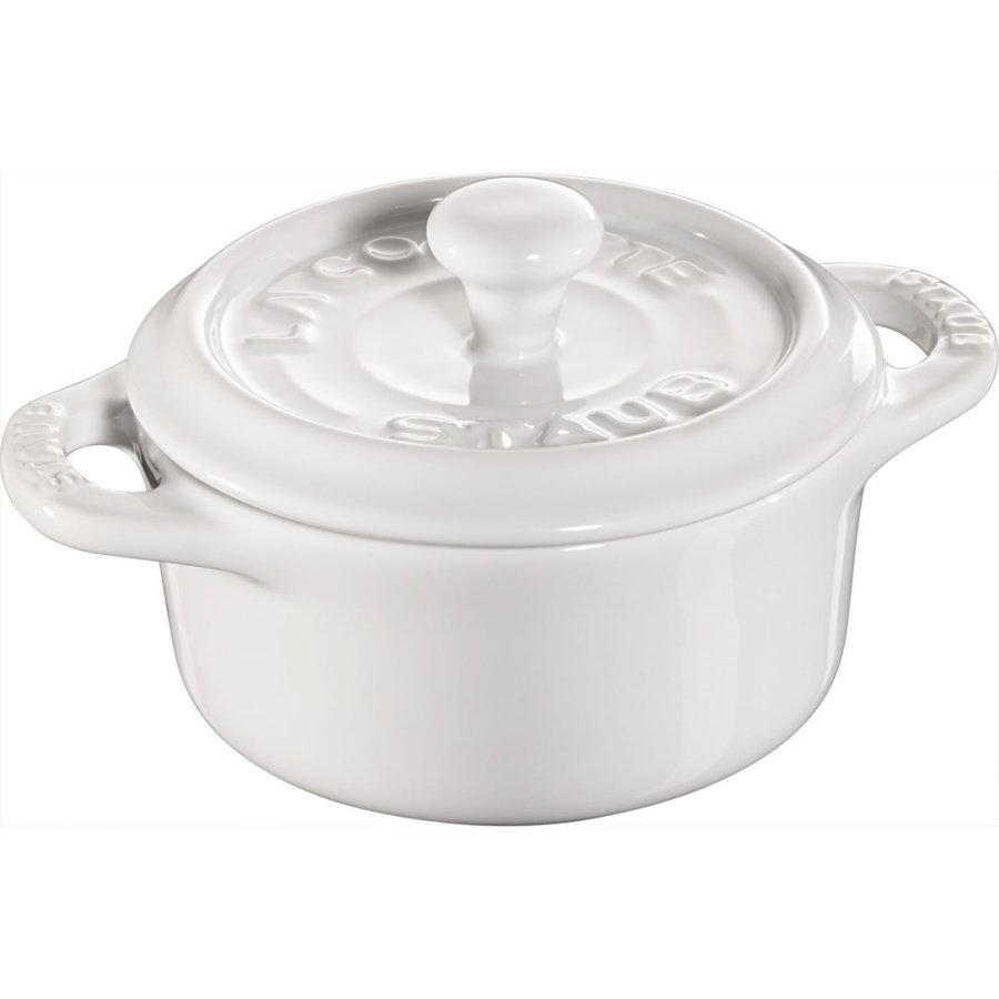 Staub Mini Cocotte Round - 200 ml, White #1