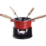 Mini fondue set Staub - 10 cm, Red #1