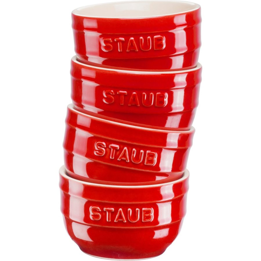 Staub Ceramique Sklst 0,2 L Rund Keramisk Rd 4 stk #4
